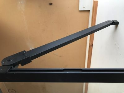 IMPEY SOHO BLACK WETROOM ANGLED TIE BAR KIT (excluding bracing bar), AH24-BA01-KIT IMPEY SOHO BLACK WETROOM ANGLED TIE BAR KIT (excluding bracing bar), AH24-BA01-KIT